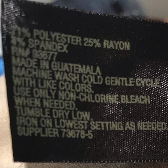 WORTHINGTON light tan ankle length pants size 14 S - Picture 9 of 9